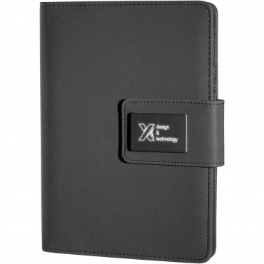 Logotrade promotional giveaway image of: SCX.design O16 A5 light-up notebook power bank