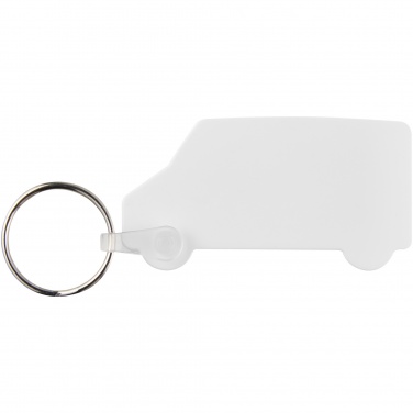 Logotrade advertising products photo of: Tait van-shaped recycled keychain