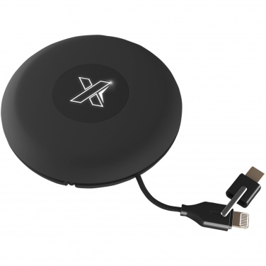 Logo trade business gift photo of: SCX.design C18 3-in-1 travel light-up cable