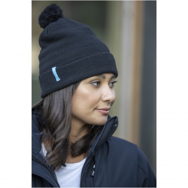 Logo trade promotional gifts image of: Olivine GRS recycled beanie