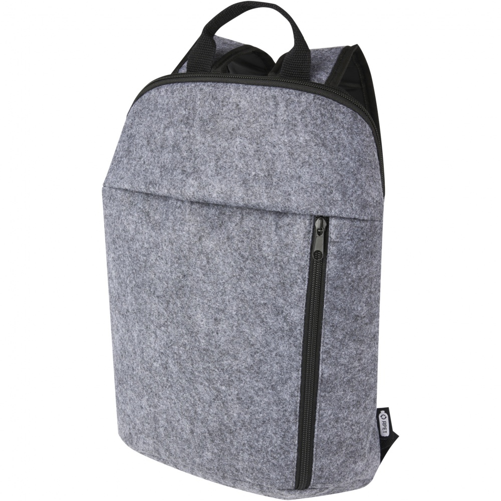 Logo trade advertising products image of: Felta GRS recycled felt cooler backpack 7L