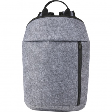 Logo trade promotional merchandise image of: Felta GRS recycled felt cooler backpack 7L