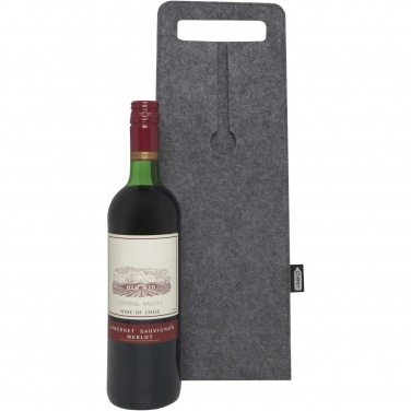 Logotrade promotional product picture of: Felta 75 cl GRS recycled felt wine bag