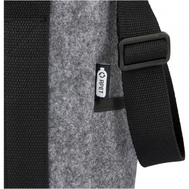 Logo trade promotional products image of: Felta GRS recycled felt bottle cooler bag 21L