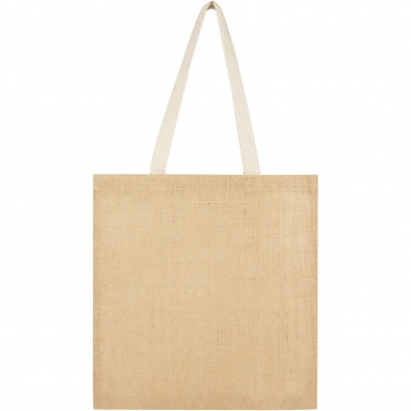 Logo trade promotional gift photo of: Juta 300 g/m² jute tote bag 7L