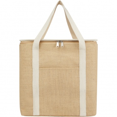 Logotrade promotional giveaway picture of: Juta 300 g/m² jute cooler bag 19L