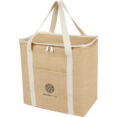 Logotrade advertising products photo of: Juta 300 g/m² jute cooler bag 19L
