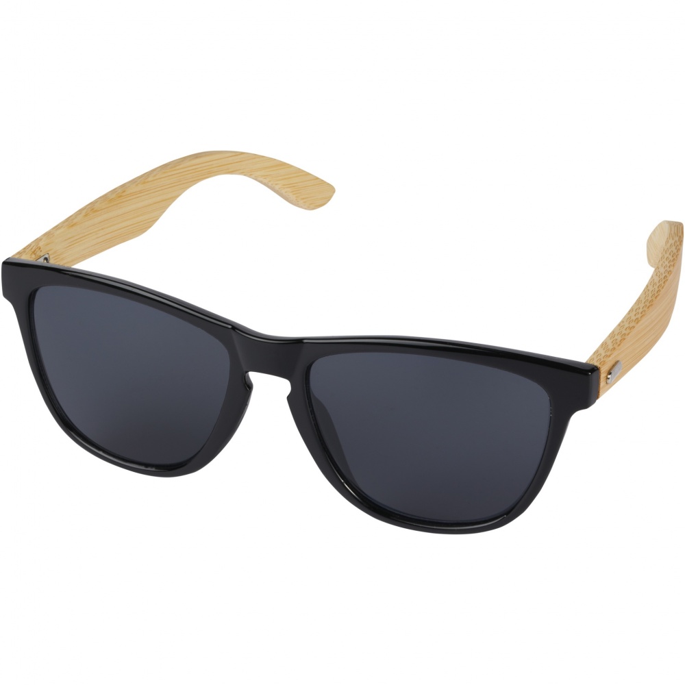 Logo trade promotional gift photo of: Sun Ray ocean bound plastic and bamboo sunglasses