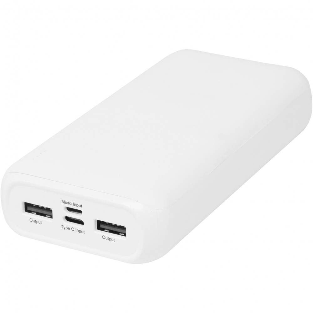 Logotrade promotional merchandise picture of: Electro 20.000 mAh recycled plastic power bank 