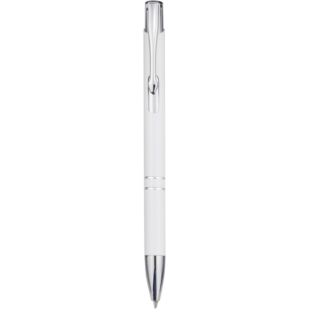 Logo trade promotional gift photo of: Moneta recycled aluminium ballpoint pen