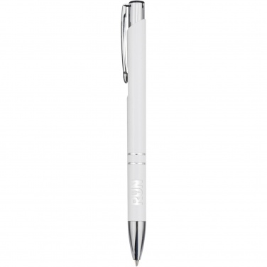 Logo trade business gift photo of: Moneta recycled aluminium ballpoint pen
