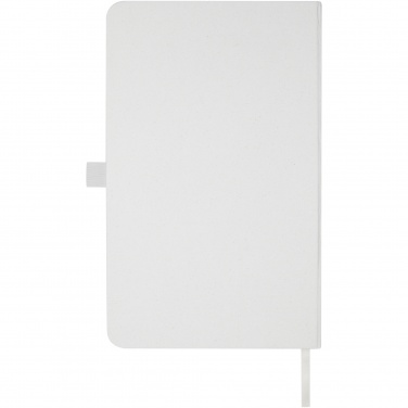 Logo trade advertising products picture of: Fabianna crush paper hard cover notebook