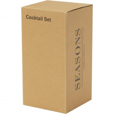 Logo trade promotional products image of: Gaudie recycled stainless steel cocktail shaker