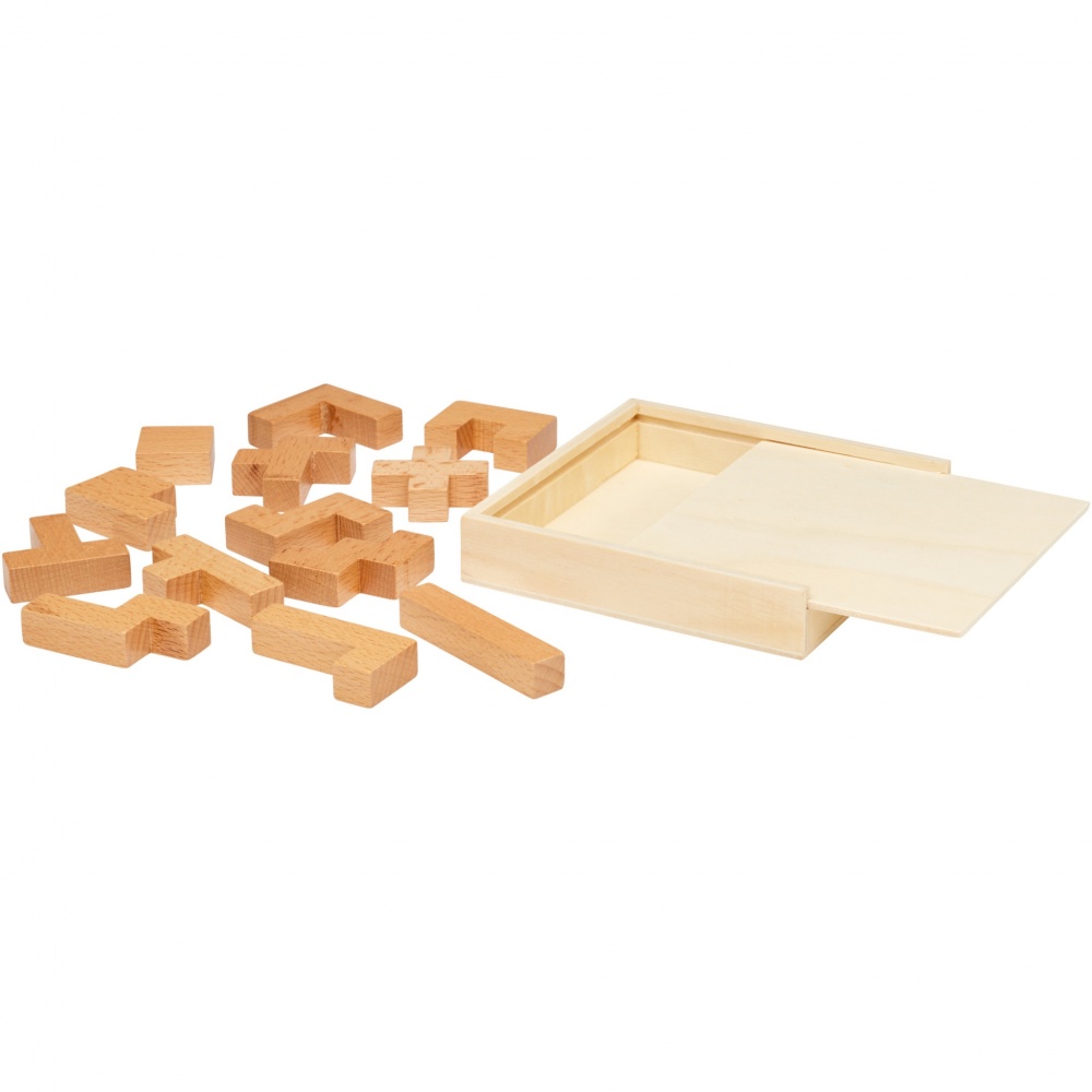 Logotrade corporate gifts photo of: Bark wooden puzzle