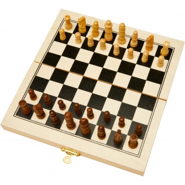 Logo trade business gift photo of: King wooden chess set