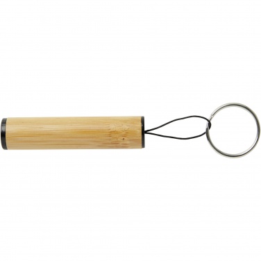 Logotrade advertising product image of: Cane bamboo key ring with light
