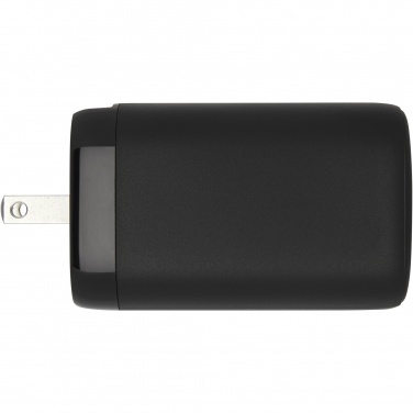 Logo trade business gifts image of: ADAPT 25W recycled plastic PD travel charger