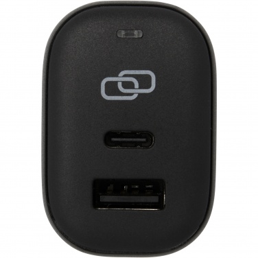 Logo trade business gift photo of: ADAPT 25W recycled plastic PD travel charger