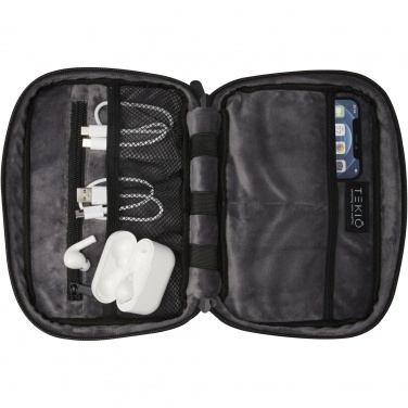 Logo trade promotional merchandise photo of: Rise GRS recycled organiser pouch  