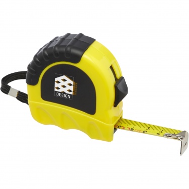 Logo trade promotional gift photo of: Rule 5-metre RCS recycled plastic measuring tape