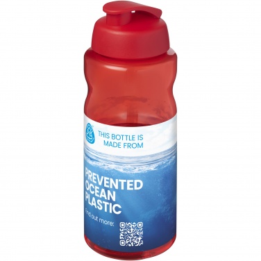 Logo trade promotional giveaways picture of: H2O Active® Eco Big Base 1 litre flip lid sport bottle