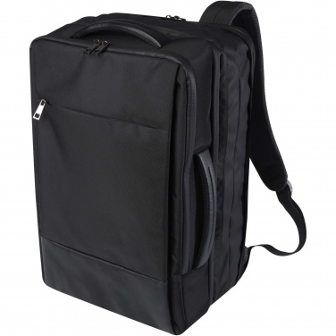 Logo trade corporate gifts picture of: Expedition Pro 17" GRS recycled expandable laptop backpack 35L