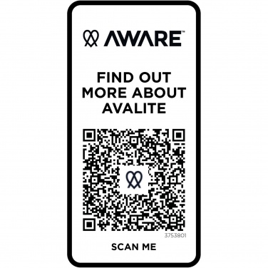 Logo trade business gift photo of: Avalite short sleeve unisex Aware™ recycled t-shirt