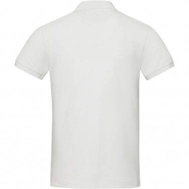 Logo trade promotional products image of: Emerald short sleeve unisex Aware™ recycled polo