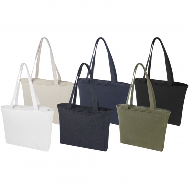 Logotrade promotional merchandise image of: Weekender 500 g/m² Aware™ recycled tote bag