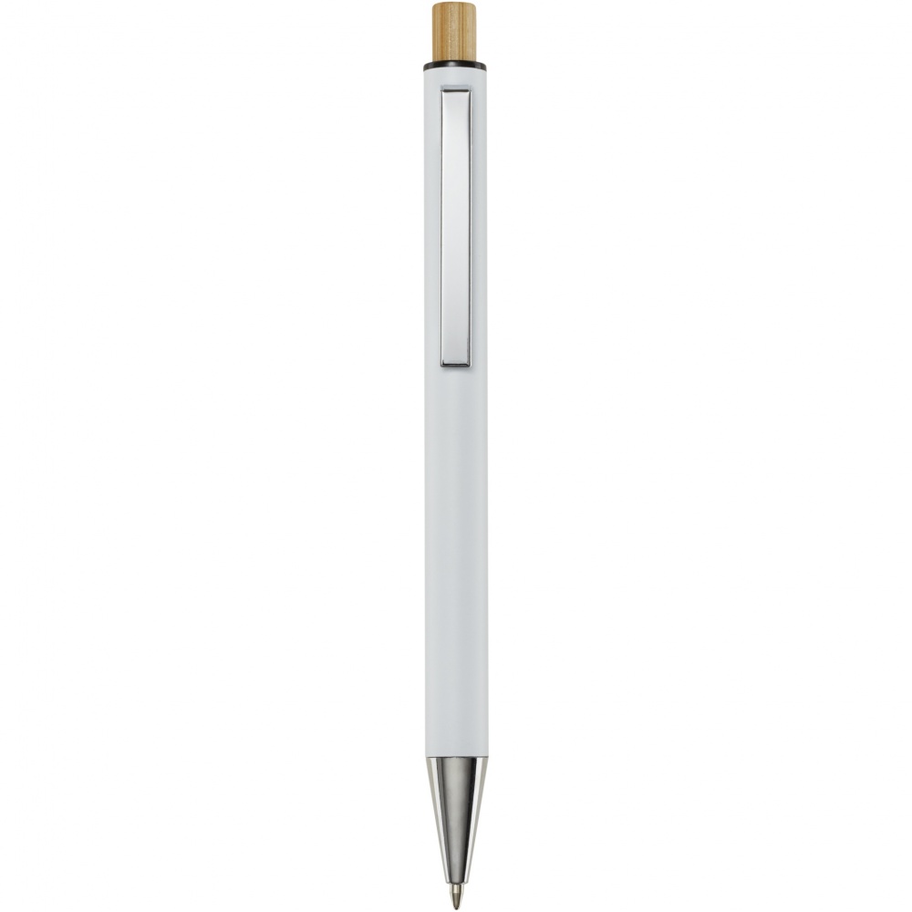 Logotrade advertising products photo of: Cyrus recycled aluminium ballpoint pen (blue ink)