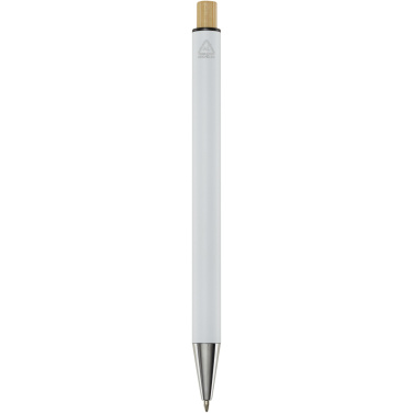 Logotrade promotional items photo of: Cyrus recycled aluminium ballpoint pen (black ink)