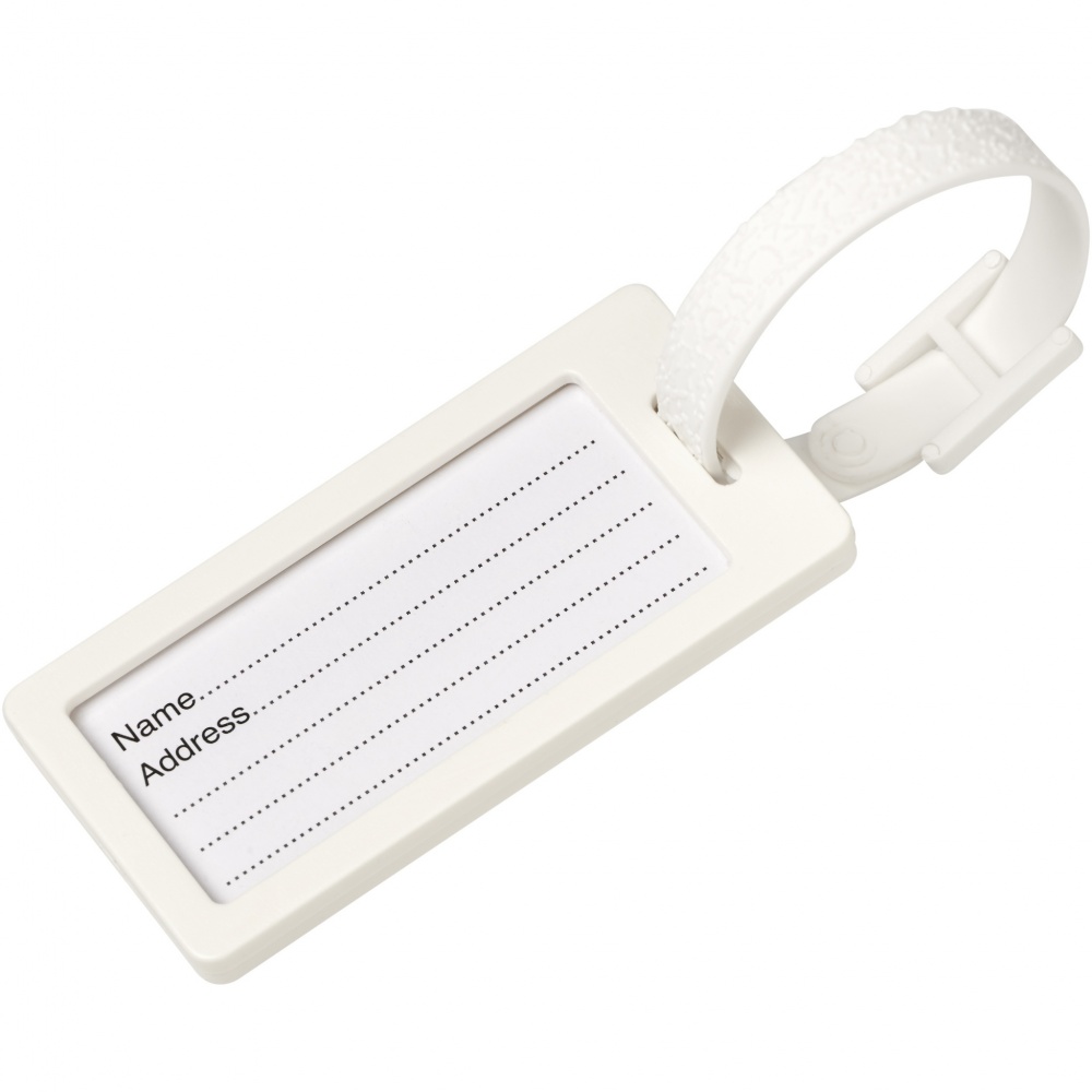 Logotrade promotional giveaways photo of: River recycled window luggage tag