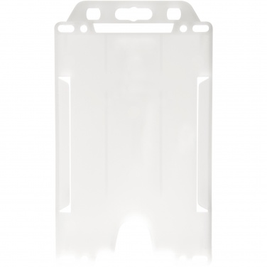 Logo trade business gift photo of: Pierre recycled plastic card holder 