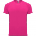 Bahrain short sleeve men's sports t-shirt, Pink Fluor