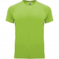 Bahrain short sleeve kids sports t-shirt, Lime