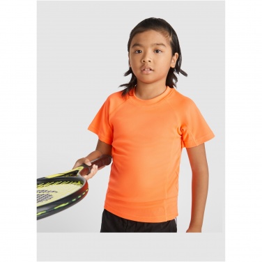 Logo trade promotional merchandise image of: Montecarlo short sleeve kids sports t-shirt