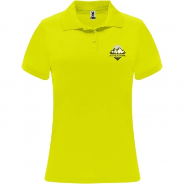 Logo trade corporate gifts image of: Monzha short sleeve women's sports polo