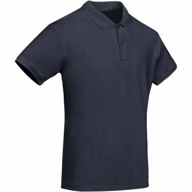 Logo trade promotional giveaways image of: Prince short sleeve men's polo