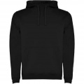 Urban men's hoodie, Solid black