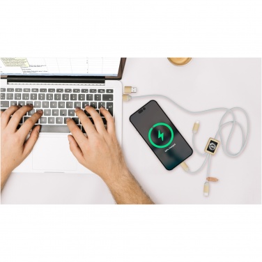 Logo trade corporate gifts picture of: SCX.design C49 5-in-1 charging cable