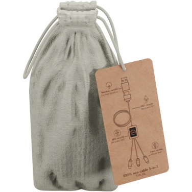 Logo trade promotional merchandise image of: SCX.design C49 5-in-1 charging cable