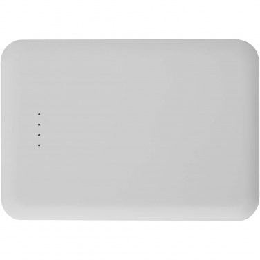 Logo trade promotional merchandise image of: Asama 5000 mAh Type-C recycled plastic power bank