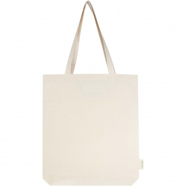 Logo trade advertising products image of: Orissa 180 g/m² organic wide bottom tote bag 11L