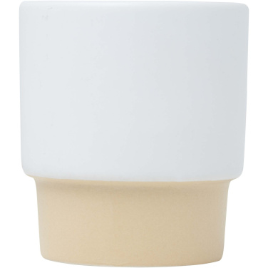Logo trade promotional merchandise photo of: Olympia 130 ml stackable expresso cup with clay bottom