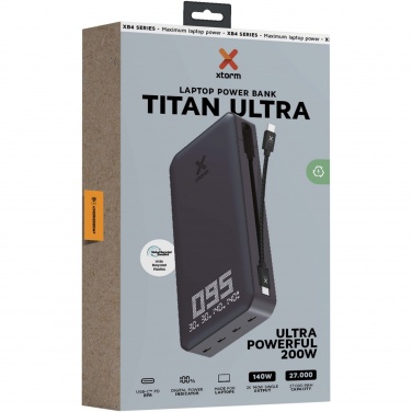 Logo trade promotional products image of: Xtorm XB403 Titan Ultra 27.000 mAh 200W laptop power bank