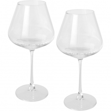 Logo trade promotional merchandise photo of: Rosso 2-piece wine glass set 