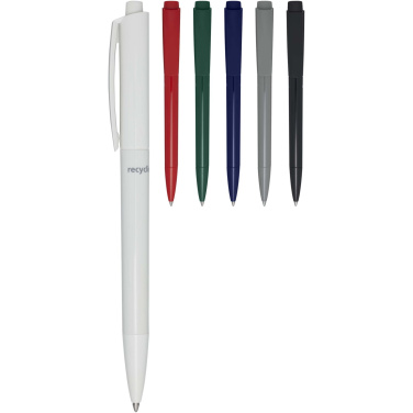 Logotrade promotional giveaway image of: Martha recycled plastic ballpoint pen