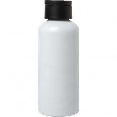 Logotrade promotional item image of: Trinity 600 ml RCS certified recycled aluminium water bottle with RPET lid