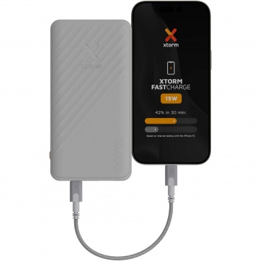 Logo trade advertising product photo of: Xtorm XG210 Go2 15W 10.000 mAh fast charge power bank