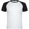 Indianapolis short sleeve kids sports t-shirt, White / Solid black